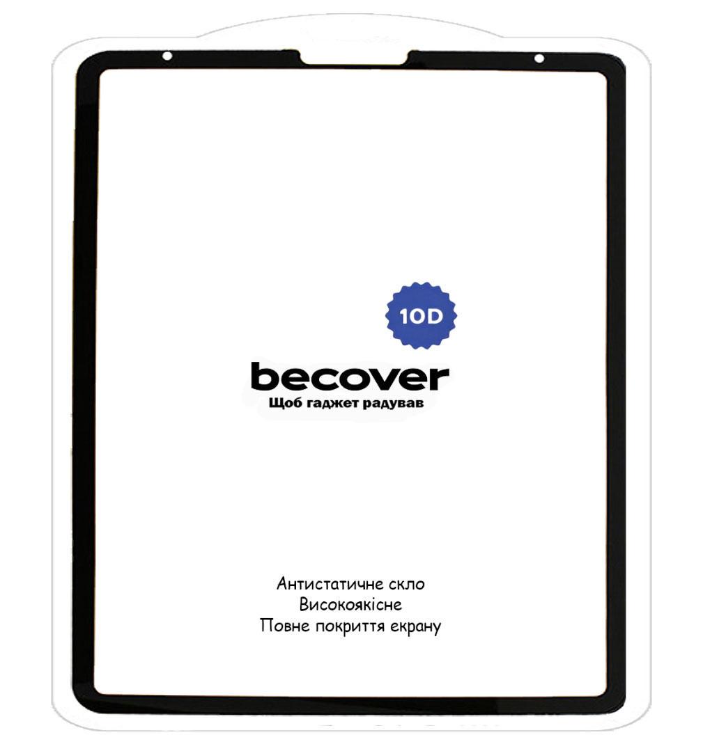 Захисне скло BeCover 10D для планшета Apple iPad Pro 12,9" 2020/2021/2022 Black (2104620433) - фото 2