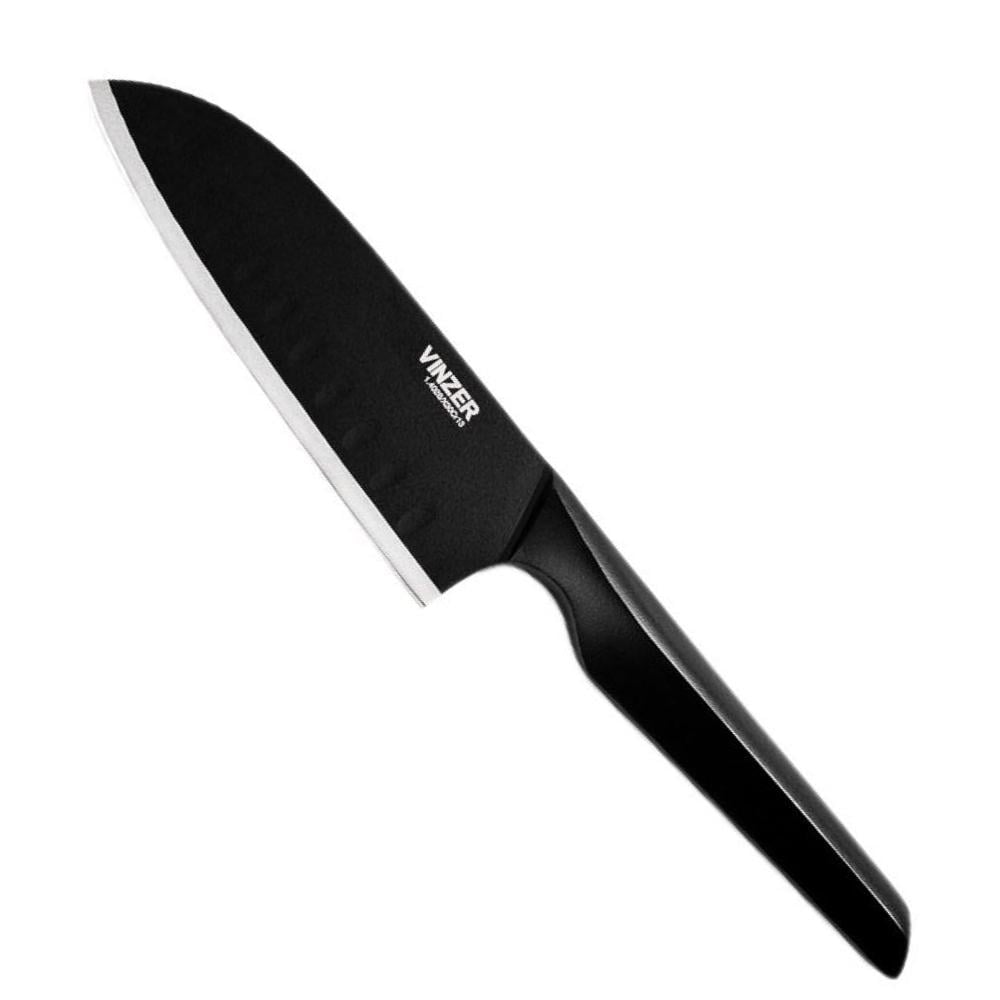 Нож сантоку Vinzer Geometry Nero Line 12,7 см (89301) Нож сантоку Vinzer Geometry Nero Line 12,7 см (89301)