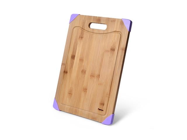 Дошка обробна Fissman 40x28х1,5 см з бамбука (8772)