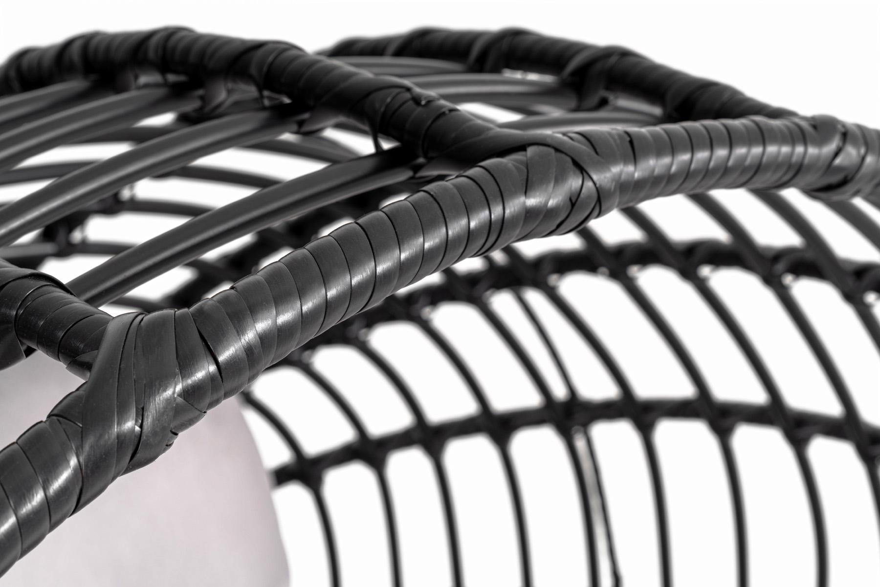 Кресло садовое di Volio Arancia Черно-серый - фото 2