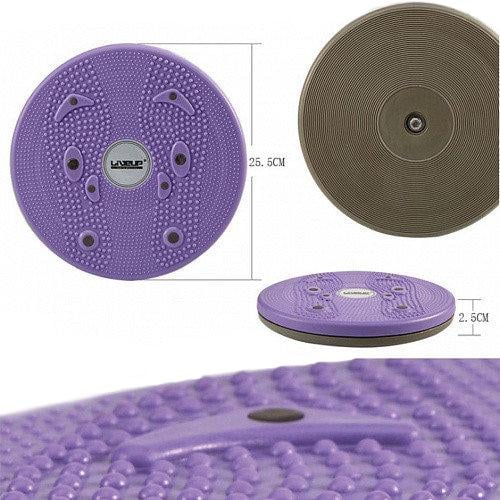 Диск для вращения LiveUp MAGNETIC TRIMMER 25 см (LS3165B) - фото 2