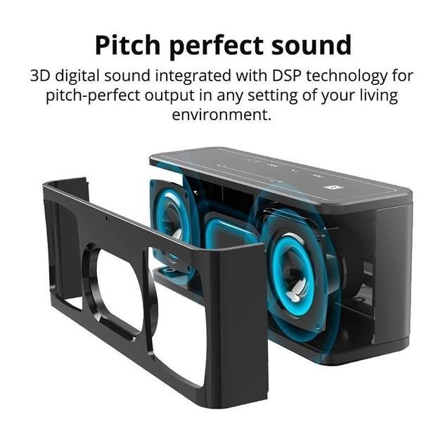 Колонка беспроводная портативная Tronsmart Element Mega Bluetooth Speaker 40W Black - фото 5