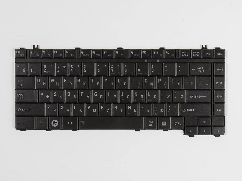 Клавіатура для ноутбука TOSHIBA Satellite A200/A210/A300/L300/L450/L455/L510/M200/M300 RU Black