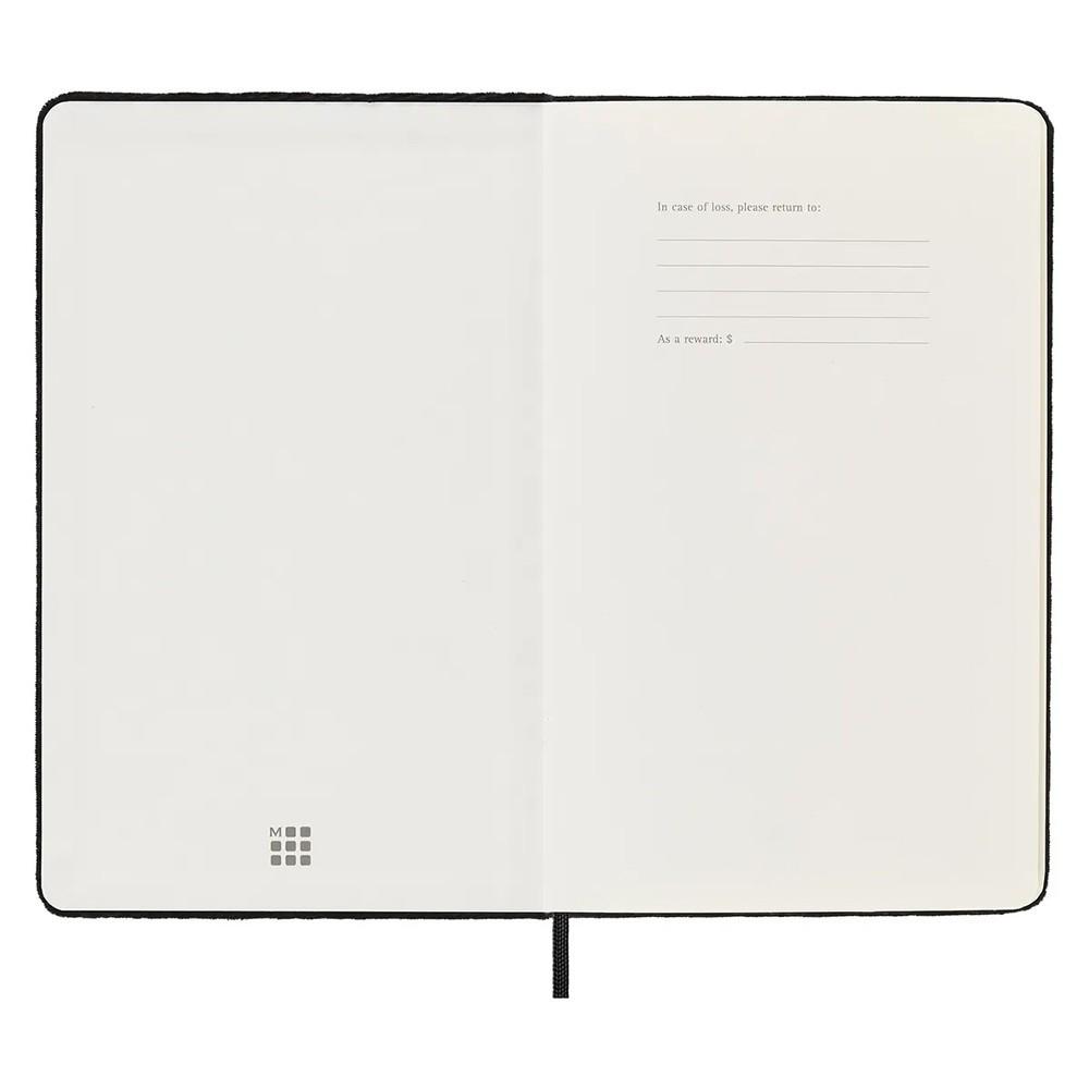 Записная книжка Moleskine Velvet средний линия + бокс Черный (LCNBVELVQP060D) - фото 6