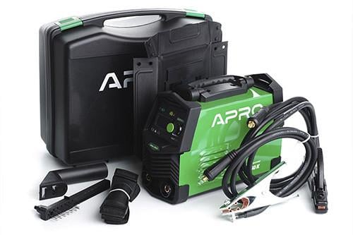 Інвертор зварювальний Apro MMA-140 K електрод 4 мм набір кабелів та кейс (2969024628)