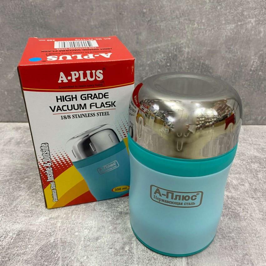 Термос A-PLUS 1770 із нержавіючої сталі 350 мл Бірюзовий (1875698404) - фото 3 Термос A-PLUS 1770 із нержавіючої сталі 350 мл Бірюзовий (1875698404) - фото 3