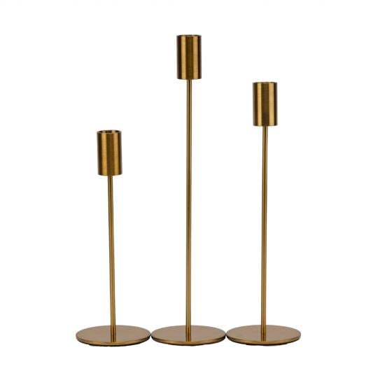 Набор металлических подсвечников Скандинавский акцент 3 шт. 32х27х22 см Золотой (90802) Набор металлических подсвечников Скандинавский акцент 3 шт. 32х27х22 см Золотой (90802)