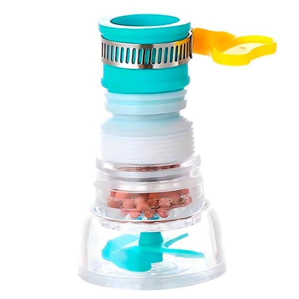 Фильтр-насадка на кран для очистки воды с минерализатором универсальный крепеж (30365199)