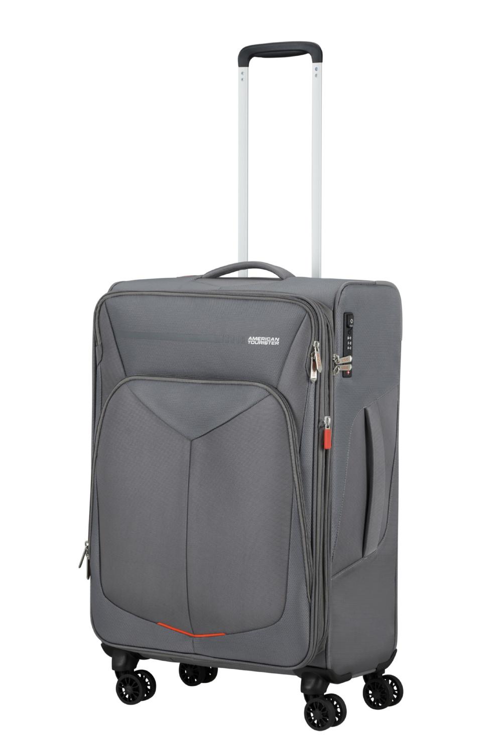 Валіза American Tourister SUMMERFUNK 67,5х42x27,5/29,5 см Сірий (78G*18004) - фото 9