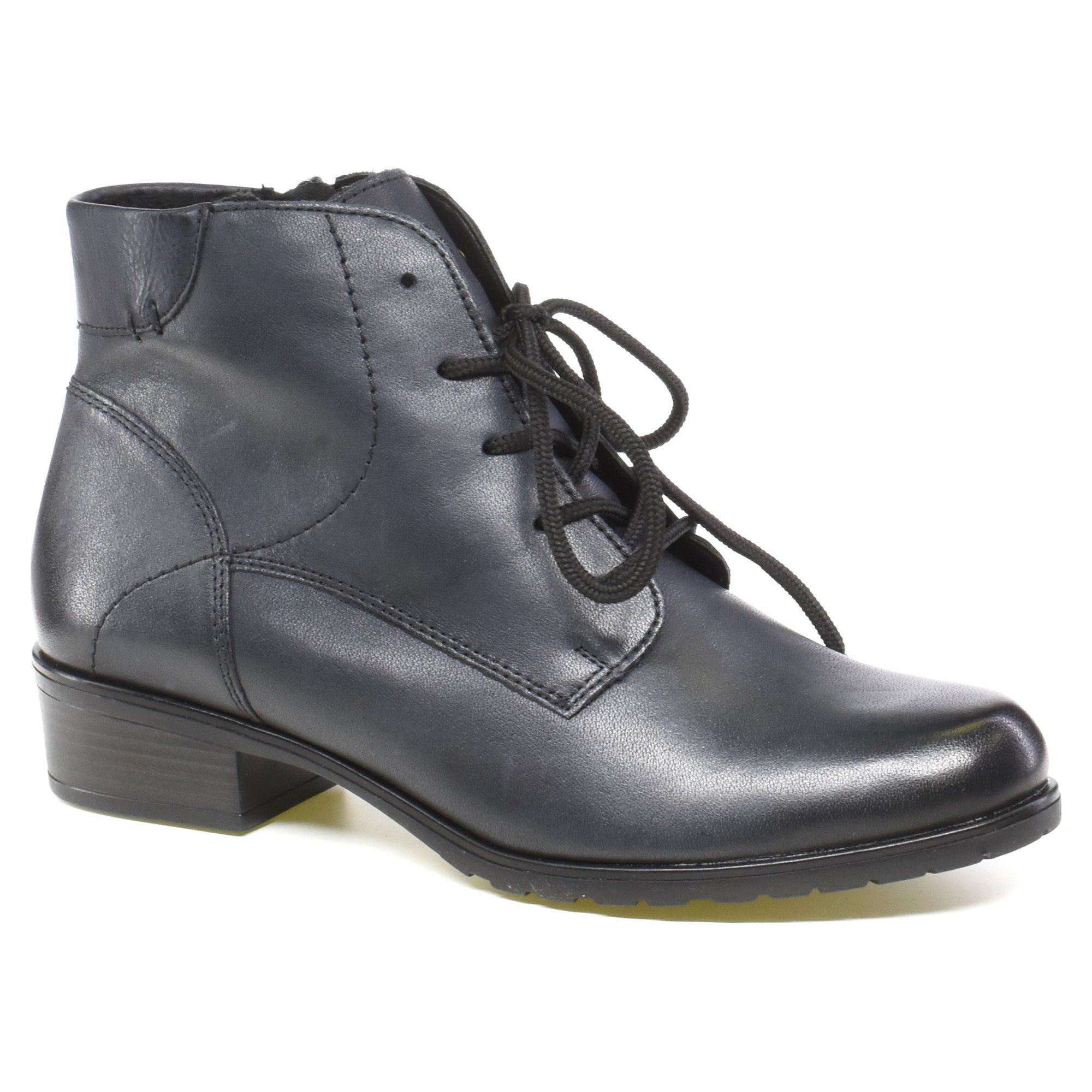 Ботинки осенние женские Remonte р. 37 Темно-синий (056100-37)