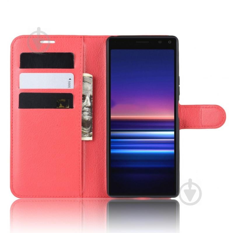 Чехол-книжка Litchie Wallet для Sony Xperia 8 / Xperia 20 Red (hub_QvbW07051) - фото 4