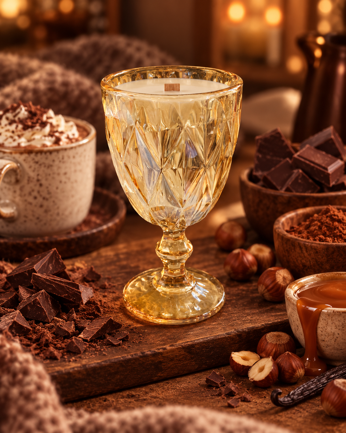 Свеча ароматическая Franterro Grail Hot Chocolate 220 г (FRN-1096)