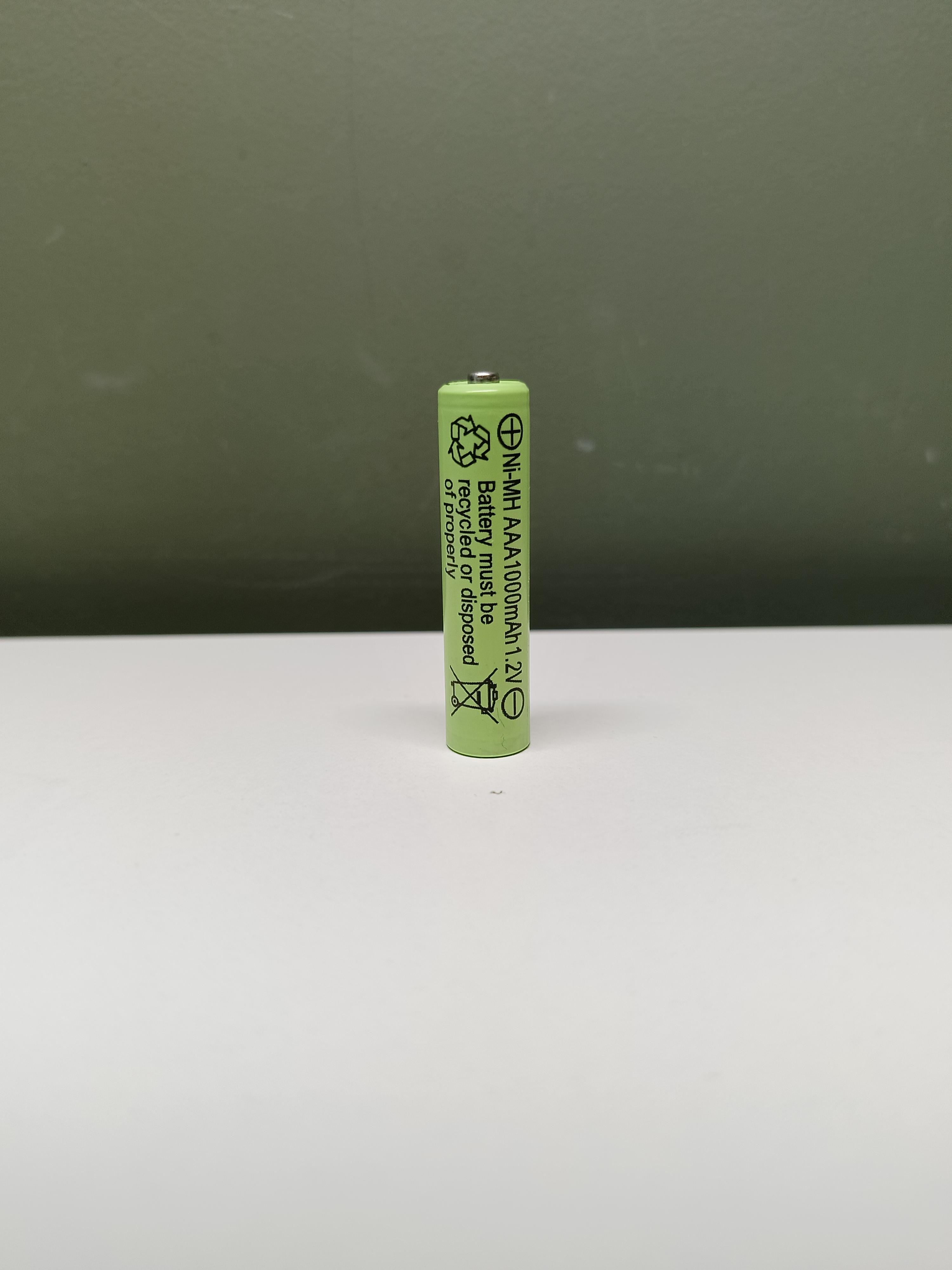 Батарейка акумуляторна нікель-металогідрид ААА мізинчикова 1000 mAh 1 шт. (2467732222)