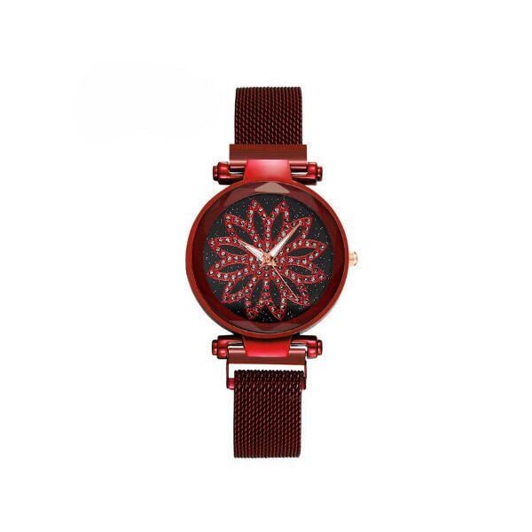 Жіночий наручний годинник Червоний (154666)