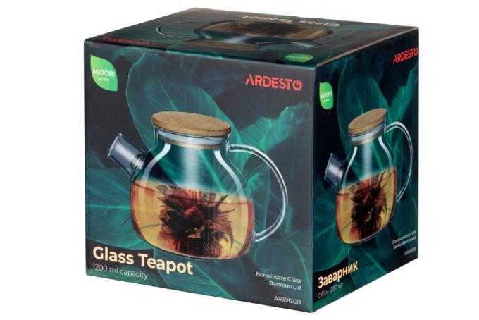 Заварник Ardesto Midori AR3012GB 1200 мл - фото 2 Заварник Ardesto Midori AR3012GB 1200 мл - фото 2