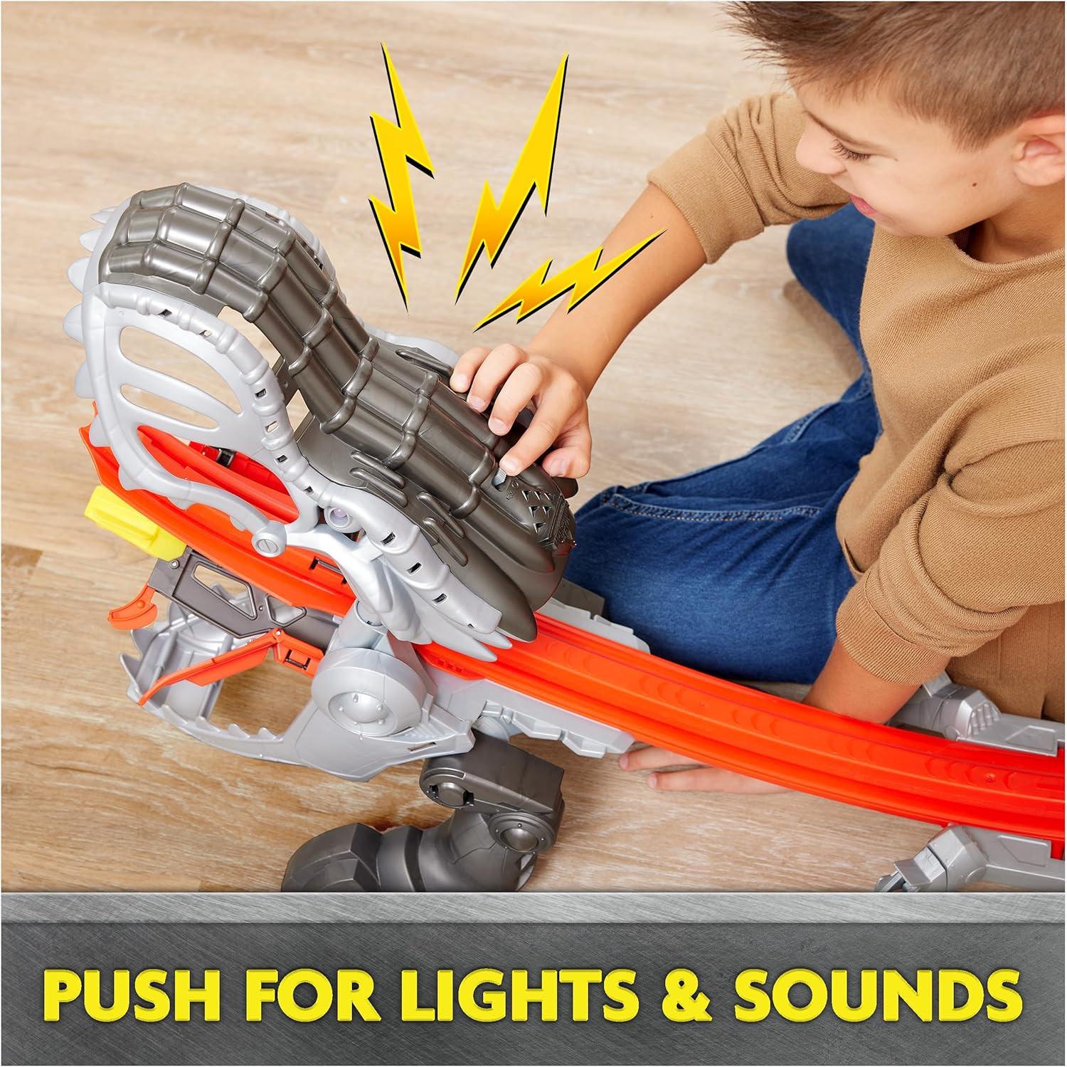 Трек Monster Jam ThunderROARus Drop Playset - фото 6
