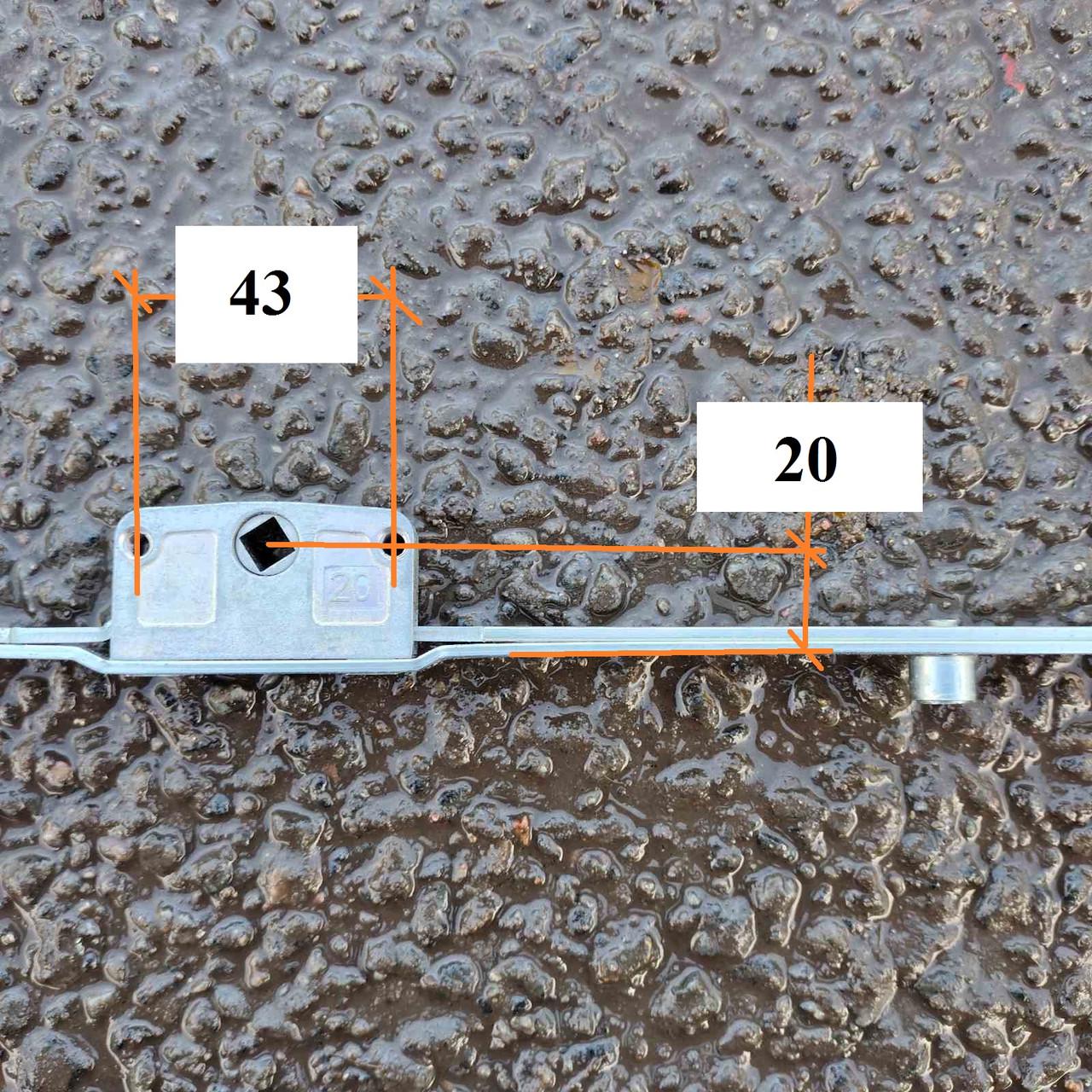 Привод поворотный металлопластикового окна Planet 20 дорнмас 1800 мм (201800) - фото 2 Привод поворотный металлопластикового окна Planet 20 дорнмас 1800 мм (201800) - фото 2