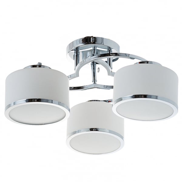 Люстра потолочная Flora на 3 лампы белый (MT002/3)