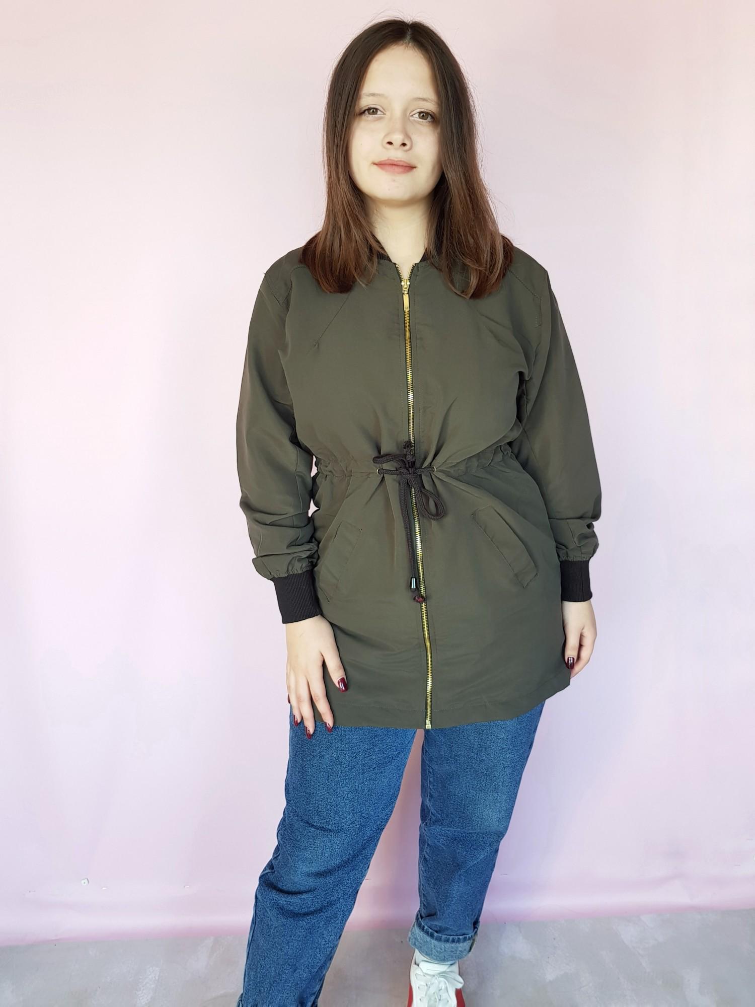 Куртка женская весна/лето Boohoo L Зеленый (9720/46)