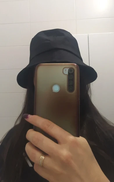 Панама летняя 55-59 см Черный (2549772354) - фото 4