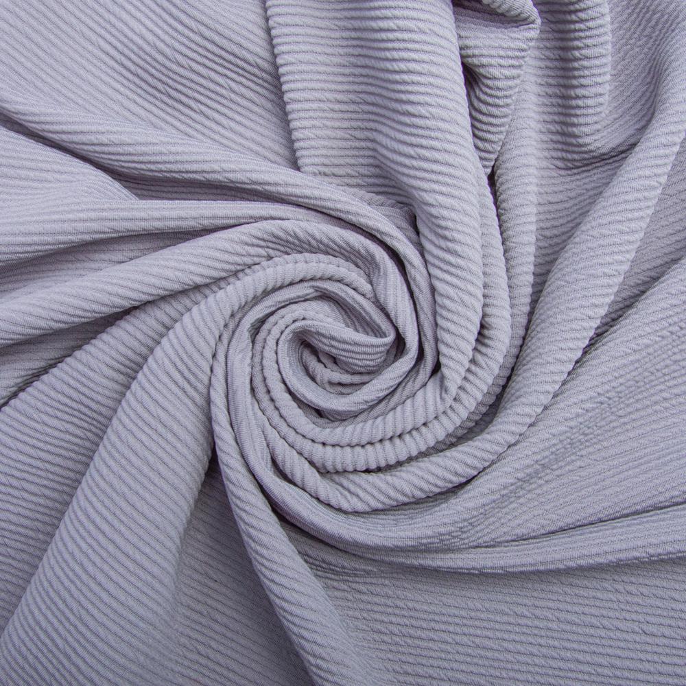 Ткань трикотаж жаккард Арнела Серый (23365)