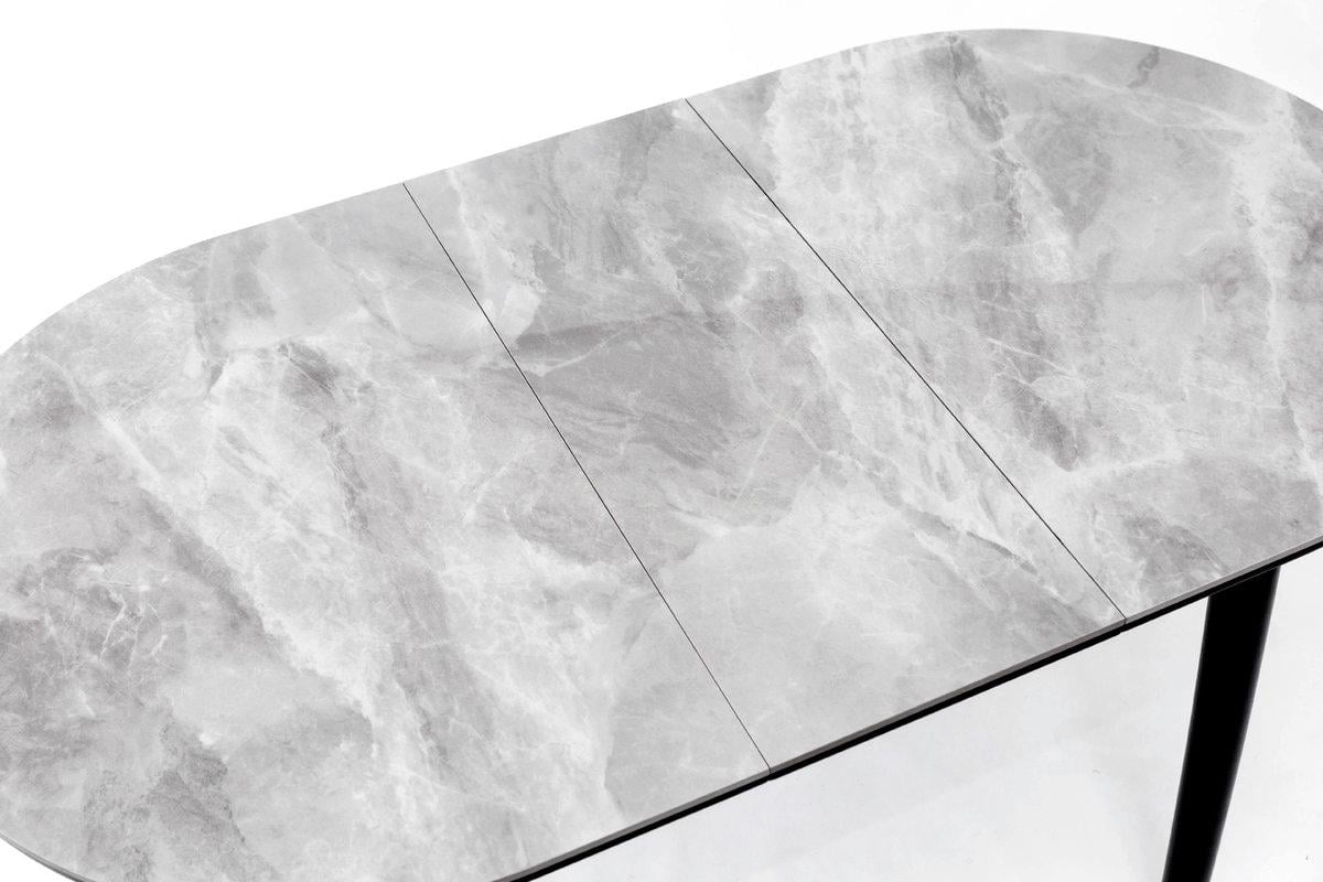 Стол обеденный Мікс Меблі Тітан XS-1309, 1100/1400х750 мм Черный/Керамика/Бетон - фото 5 Стол обеденный Мікс Меблі Тітан XS-1309, 1100/1400х750 мм Черный/Керамика/Бетон - фото 5