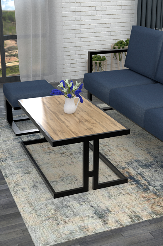 Журнальний столик EcoLoft Гармонія DSP-1093 Лофт Дуб Аппалачі (22881055) Журнальний столик EcoLoft Гармонія DSP-1093 Лофт Дуб Аппалачі (22881055)