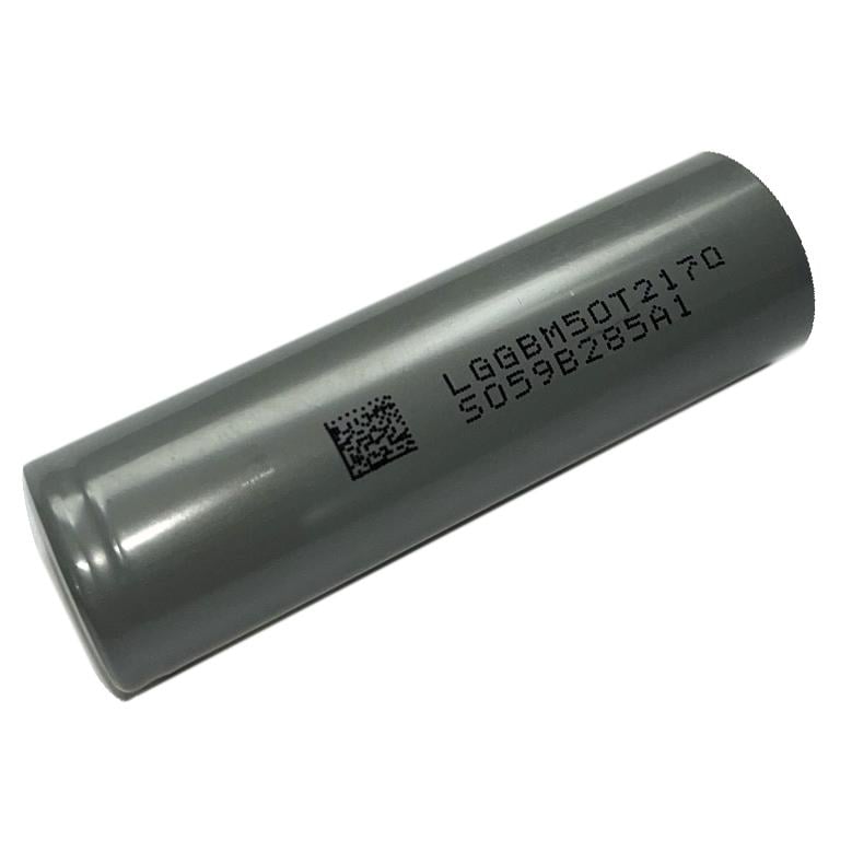 Аккумулятор LG 21700 Li-ion 5000 mAh 3,7V 7,2A (INR21700 M50T)