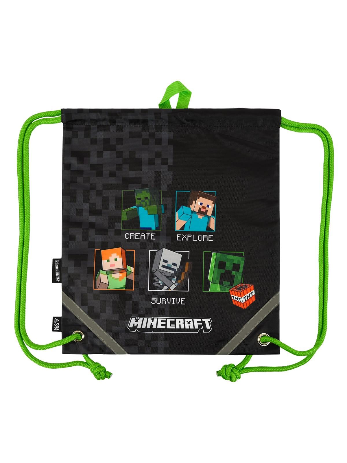 Сумка для обуви YES SB-10 Minecraft Reality (550510) Сумка для обуви YES SB-10 Minecraft Reality (550510)