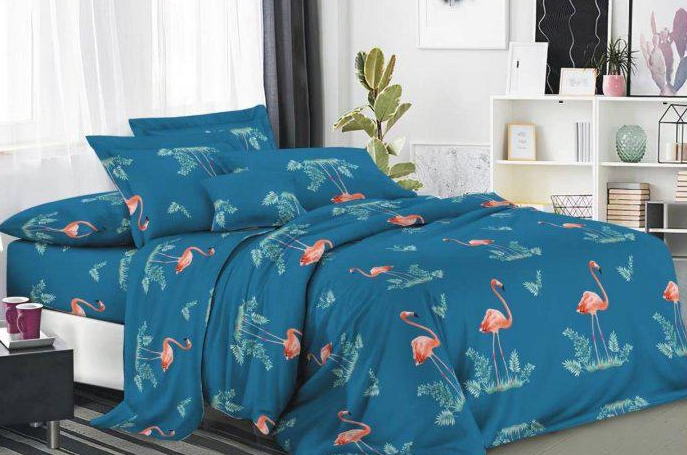 Комплект постільної білизни Vital-Textile бязь 3D Premium 150х220 см (BP1.5-254)