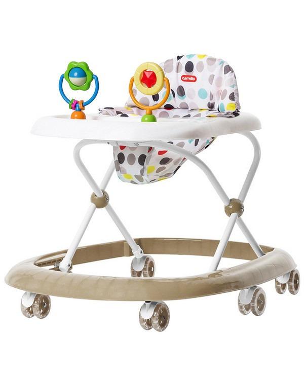 Ходунки-качалка детские CARRELLO Tempo CRL-7202 Первые шаги музыкальные Бежевый