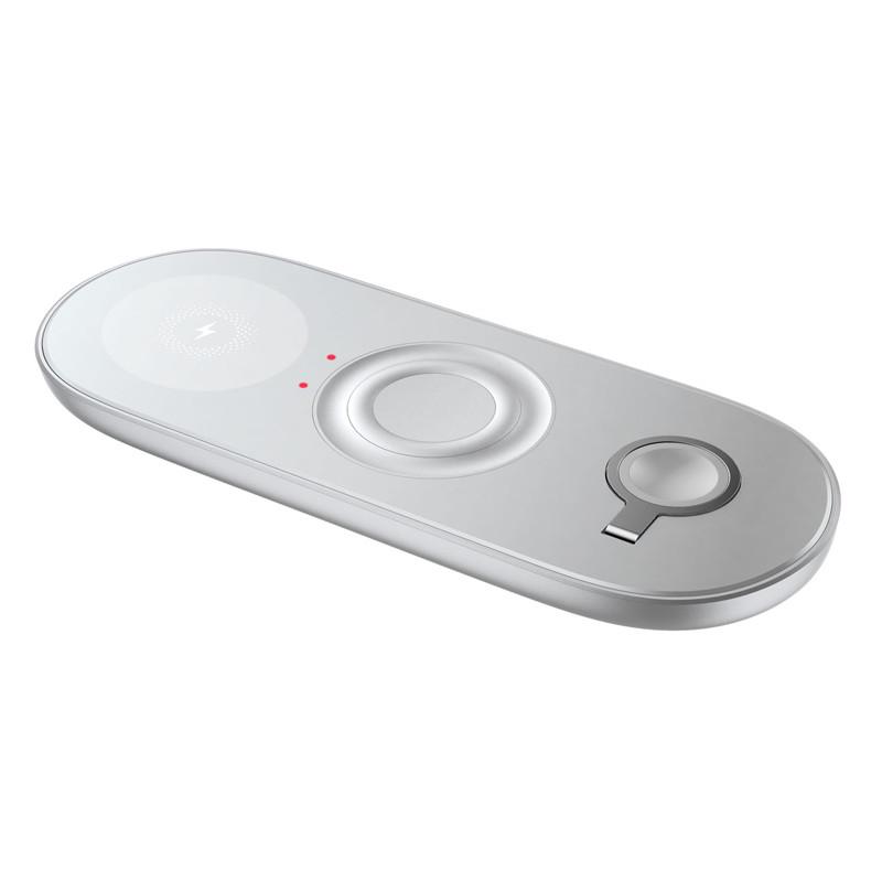 Зарядная станция беспроводная 5в1 для Apple/Samsung Qi SS50 18W Черный (1548797665)