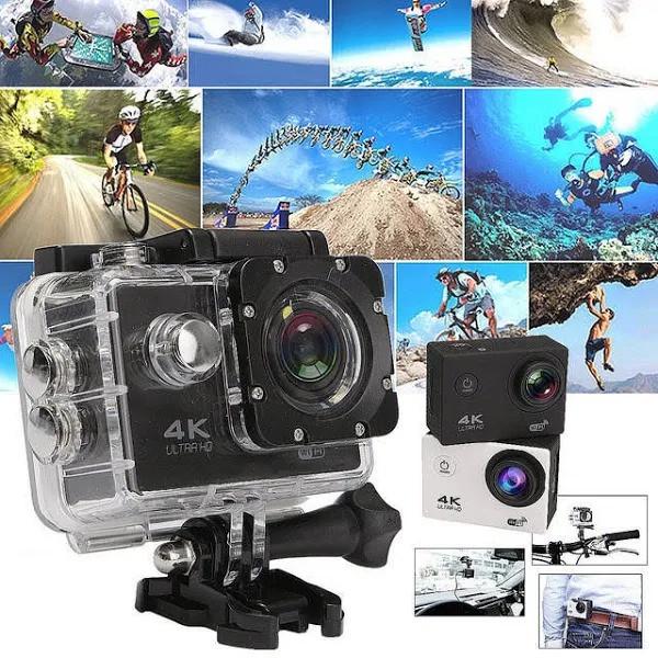 Камера Екшн 4К Ultra HD Sports 4K Wi-Fi з пультом аквабоксом і набором кріплень Чорний - фото 5 Камера Екшн 4К Ultra HD Sports 4K Wi-Fi з пультом аквабоксом і набором кріплень Чорний - фото 5