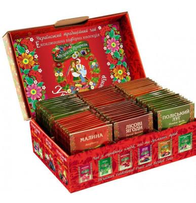 Чай подарунковий Фіто асорті Український сувенір 6 видів
