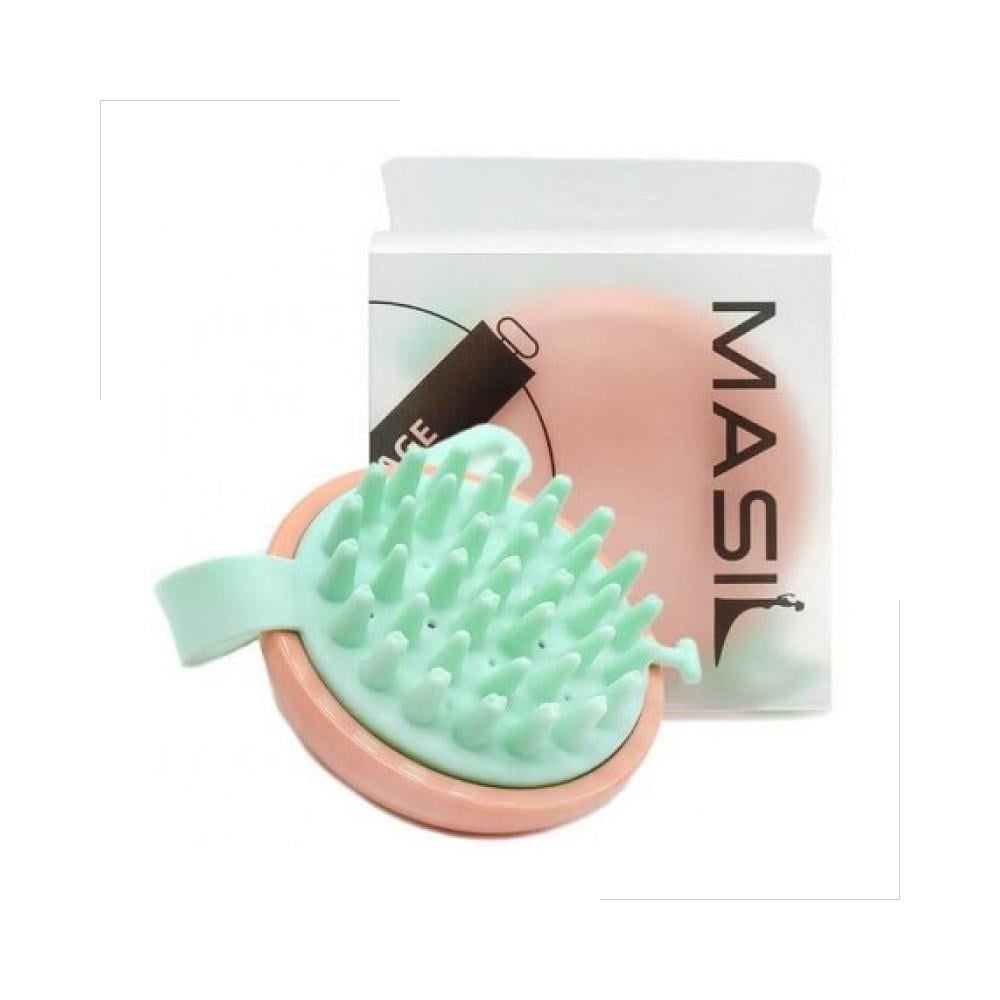 Масажер для шкіри голови силіконовий MASIL Head Cleansing Massage Brush (KT0078) - фото 3