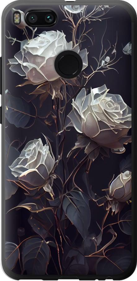 Чехол на Xiaomi Mi A1 Розы 2 (5550u-1132-42517) Чехол на Xiaomi Mi A1 Розы 2 (5550u-1132-42517)
