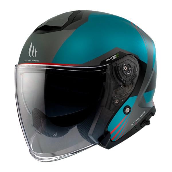 Мотошлем MT HELMETS THUNDER 3 Jet STARGATE A2 XS Matt Gray (27853)