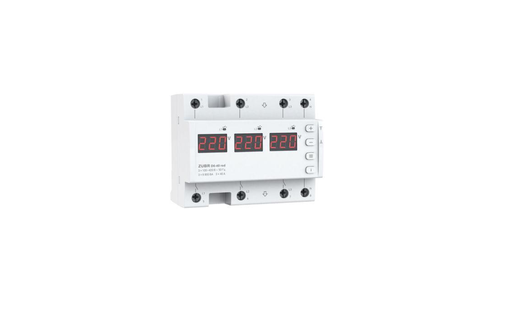 Реле напруги ZUBR D6-40 Red