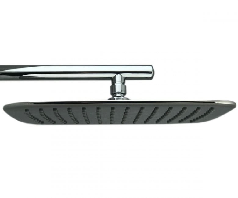 Лійка для душу SANEKO закруглені края ідеальне дзеркало прямокутна 30х20 см (LD-11.А06-320)