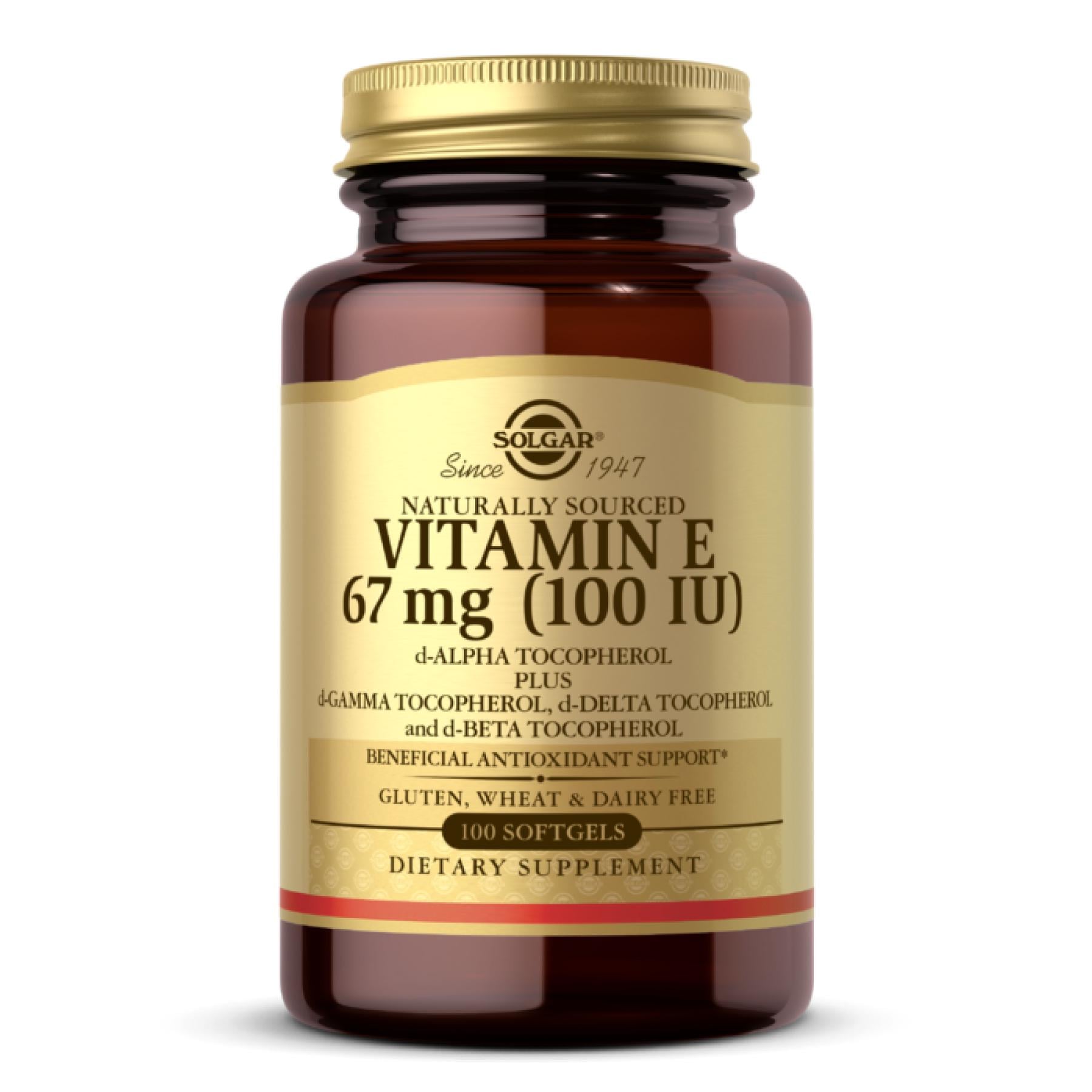 Витамин E 67 mg 100 IU Mixed 100 softgels (2022-10-1551)