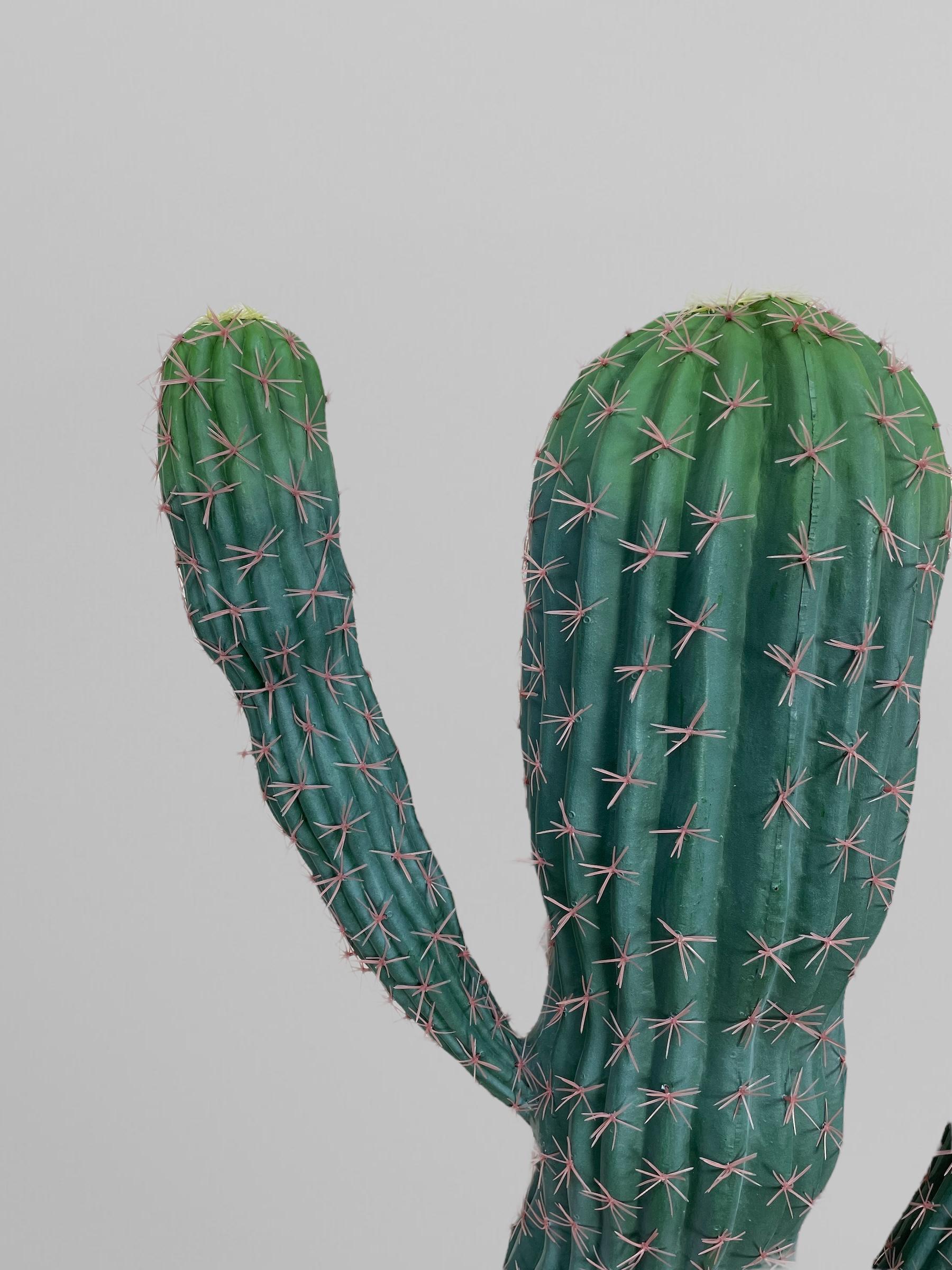 Искусственный декоративный кактус без горшка 130 см Зеленый (Р060010) - фото 3