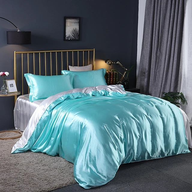 Комплект постільної білизни Moka Textile євро 2 наволочки 50х70 см/70х70 см Біло-бірюзовий (2392407214) - фото 4 Комплект постільної білизни Moka Textile євро 2 наволочки 50х70 см/70х70 см Біло-бірюзовий (2392407214) - фото 4