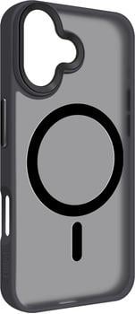 Чехол для телефона iPhone 16 Electroplate Matte Case With Magsafe Черный (HY-23) Чехол для телефона iPhone 16 Electroplate Matte Case With Magsafe Черный (HY-23)