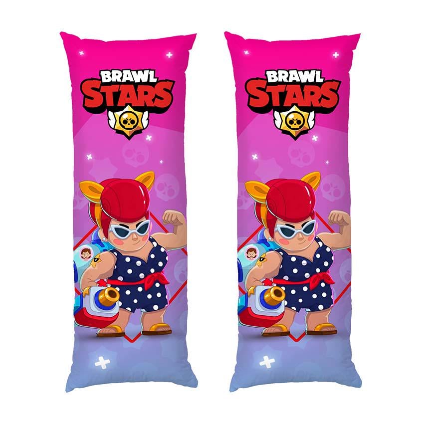 Подушка дакимакура Pam on the beach Brawl Stars габардин 120х40 см (112937-1) Подушка дакимакура Pam on the beach Brawl Stars габардин 120х40 см (112937-1)
