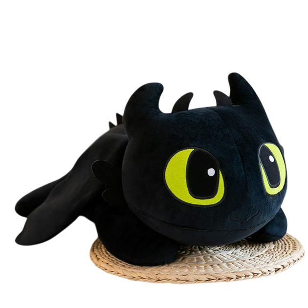 Игрушка плюшевая Дракон Беззубик ночная фурия 40 см