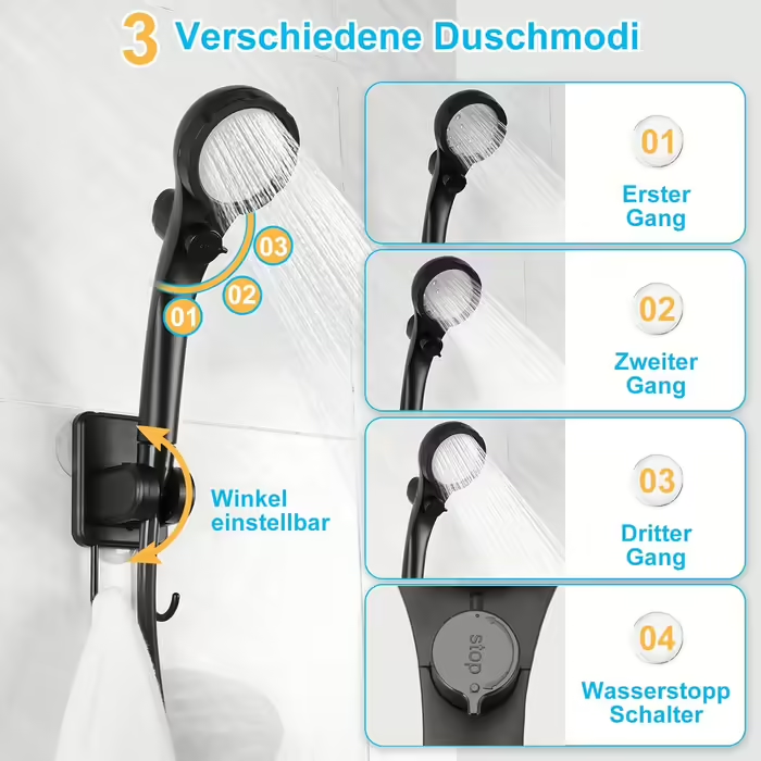 Душ кемпинговый с насосом и дисплеем температуры (MA423) - фото 2 Душ кемпинговый с насосом и дисплеем температуры (MA423) - фото 2