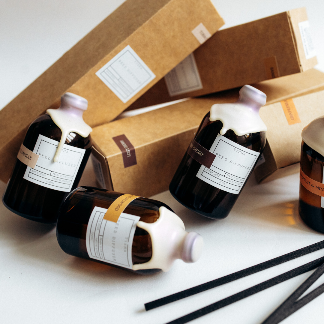 Аромадиффузор с ароматом Sandalwood 100 мл (10671645) - фото 3 Аромадиффузор с ароматом Sandalwood 100 мл (10671645) - фото 3