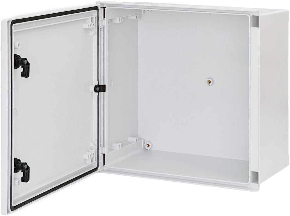 Корпус поліестеровий ETI EPC 40-40-20 IP66 із замком 400x400x200 мм (1102602)