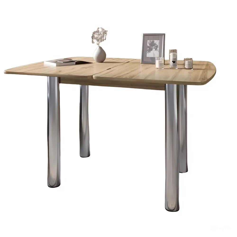 Обеденный стол Lion Нота раскладной 60x90/90x120 см Дуб Аппалачи (000-000-2615) - фото 3 Обеденный стол Lion Нота раскладной 60x90/90x120 см Дуб Аппалачи (000-000-2615) - фото 3