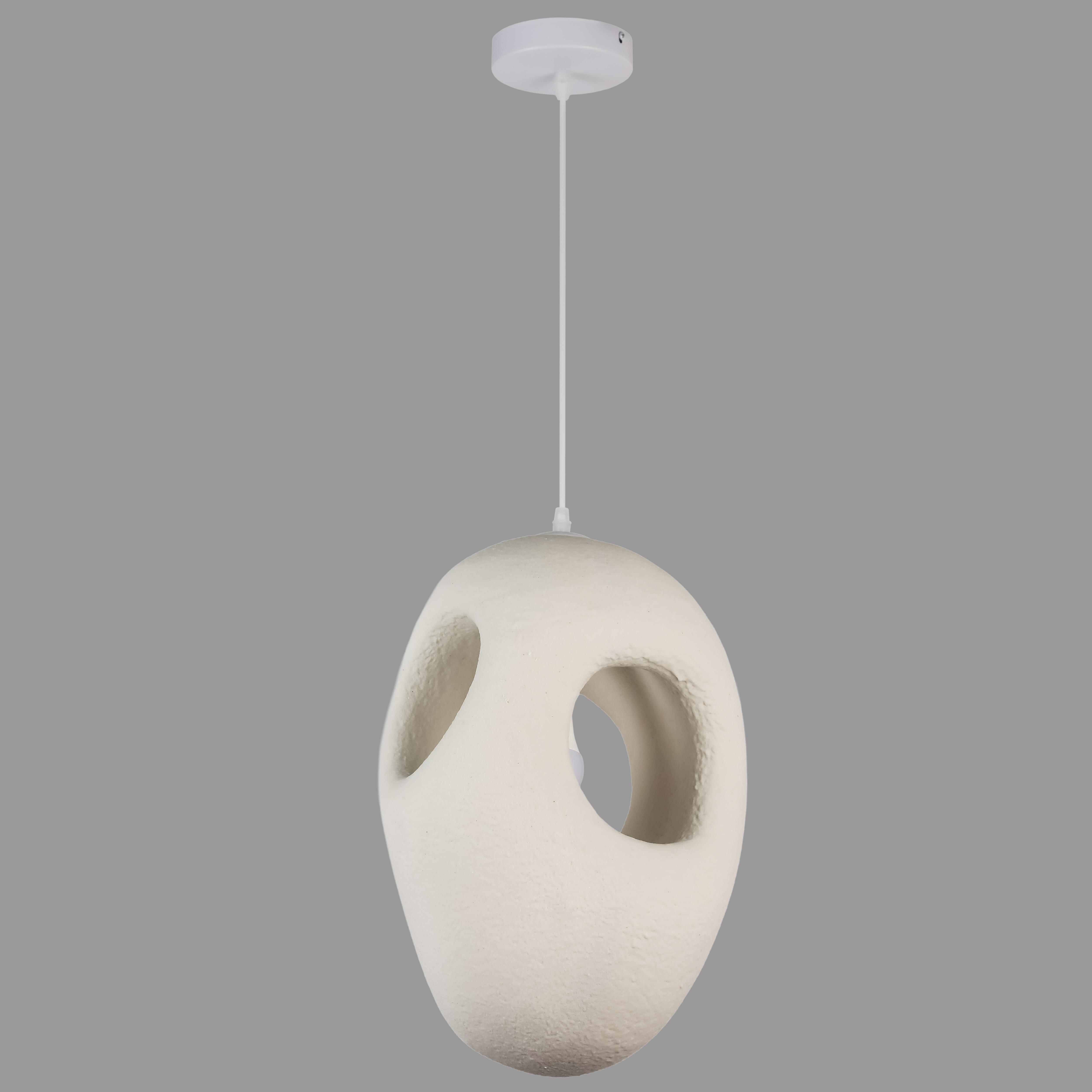 Подвес дизайнерский Ваби Саби гипсовый 27х43 см (805-8029-1)